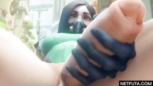 Valorant ? Futanari Compilation ? - ﻿3D animation on Crohasit
